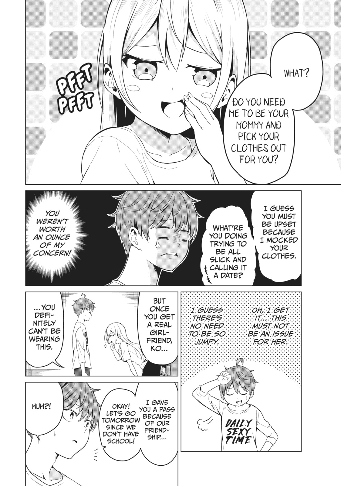 Will It Be the World or Her? Chapter 3 page 4 - 