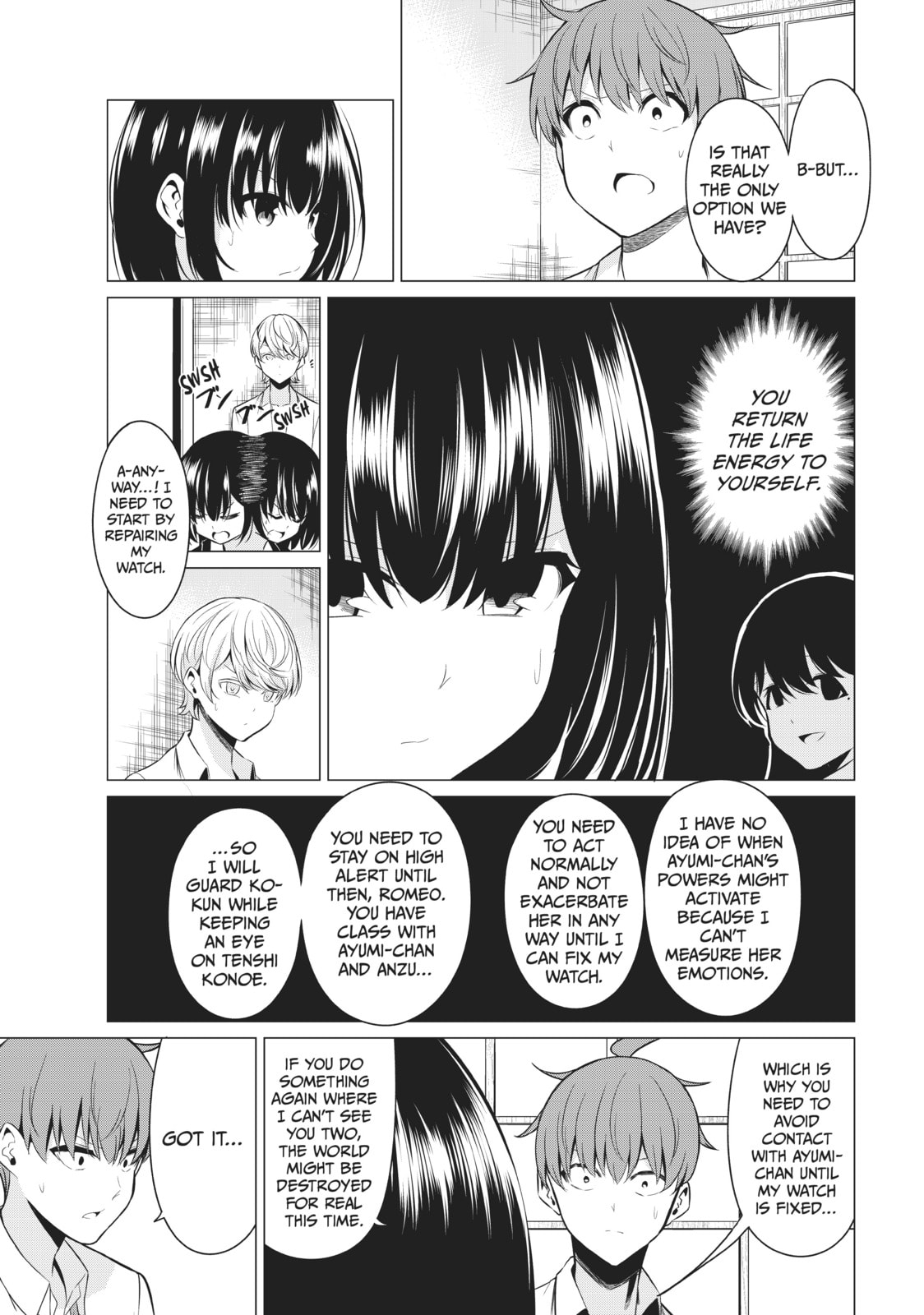 Will It Be the World or Her? Chapter 32 page 5 - 