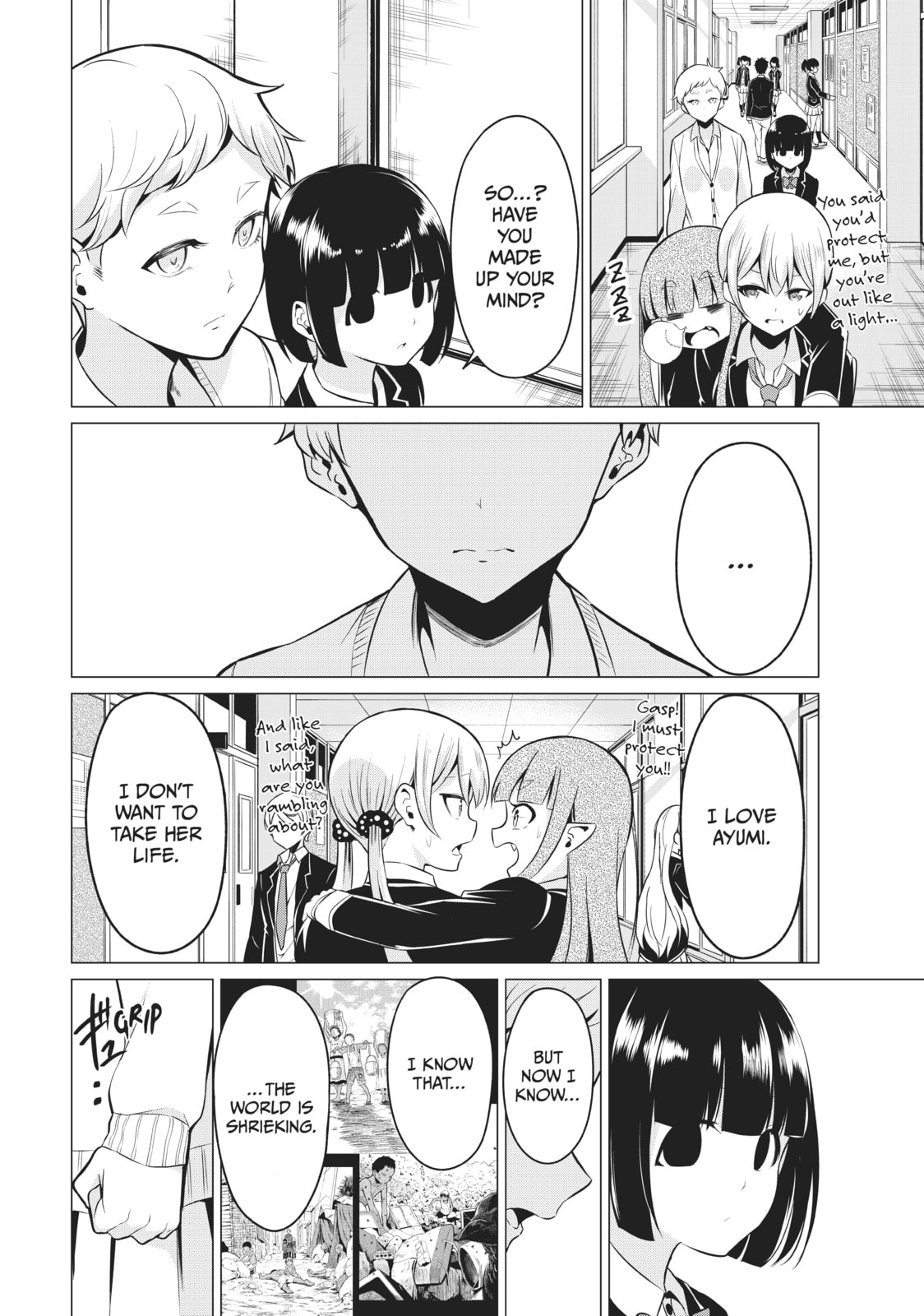 Will It Be the World or Her? Chapter 33 page 12 - 