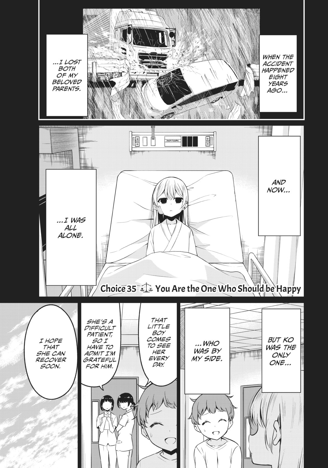 Will It Be the World or Her? Chapter 35 page 1 - 