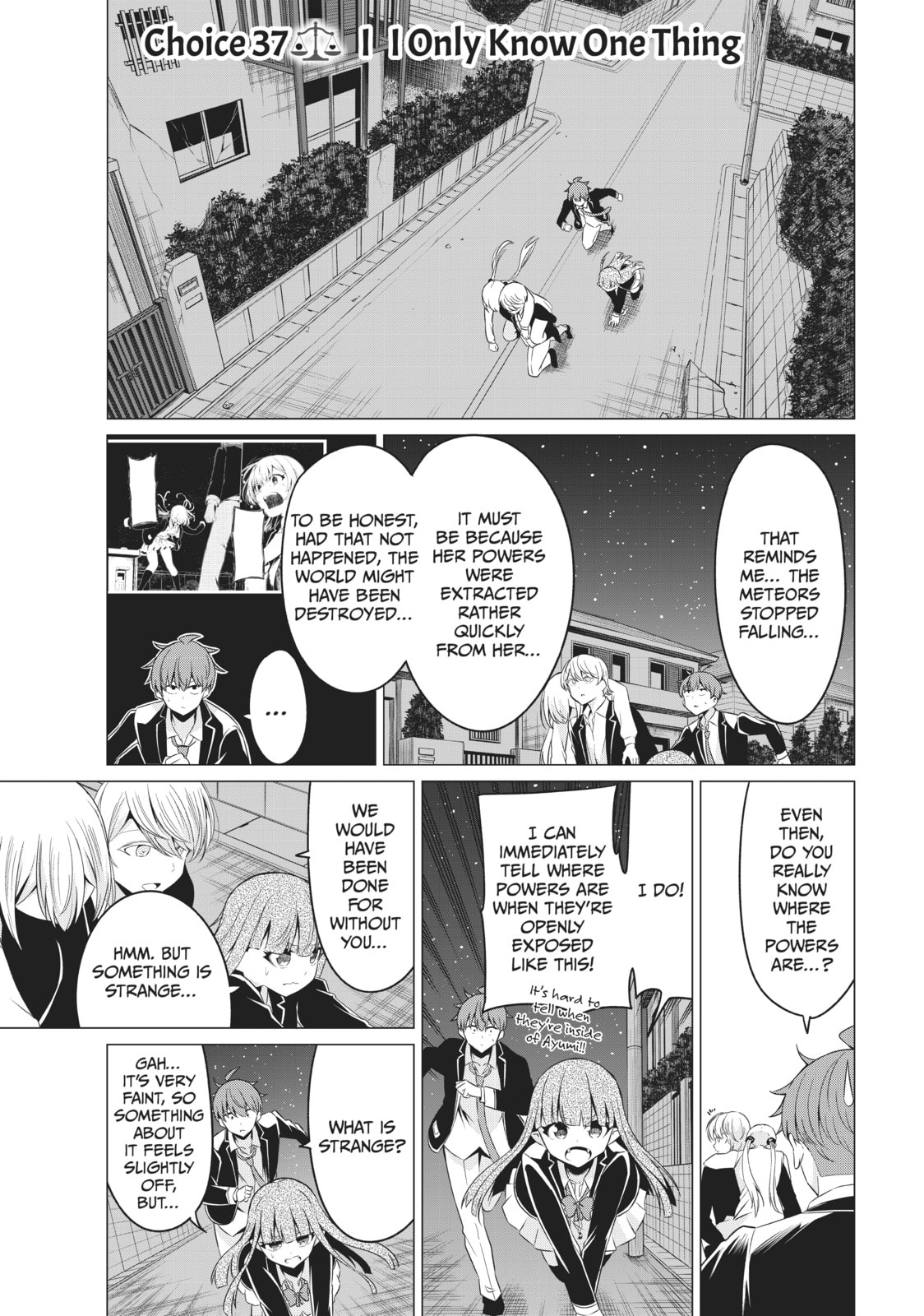 Will It Be the World or Her? Chapter 37 page 1 - 