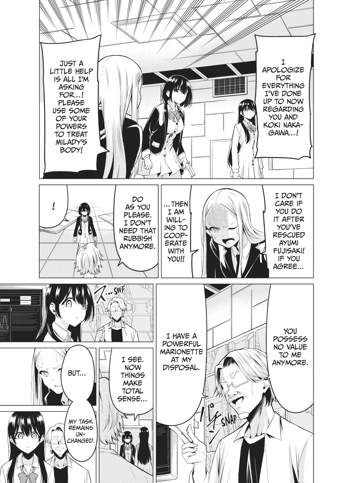 Will It Be the World or Her? Chapter 37 page 11 - 