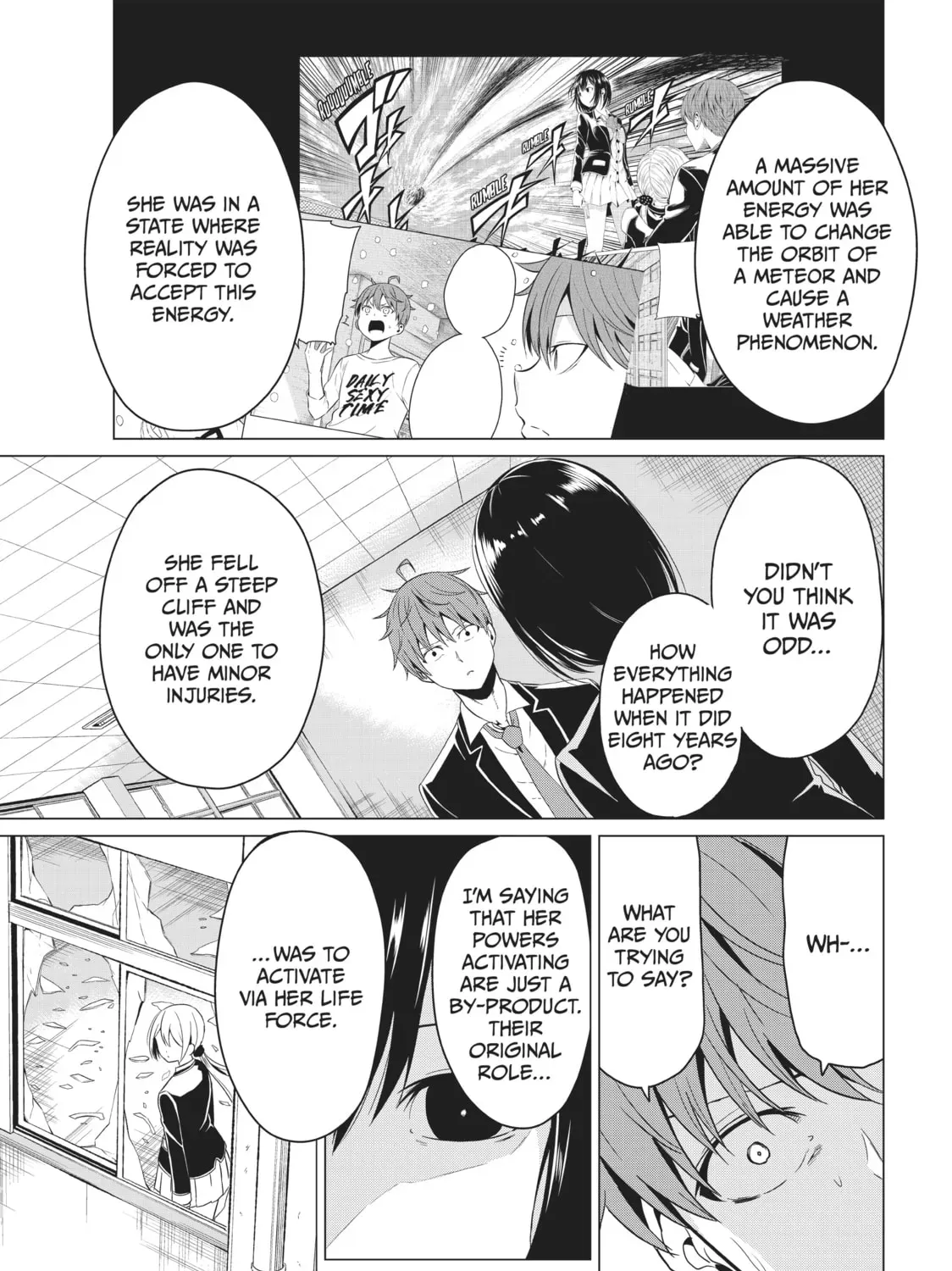 Will It Be the World or Her? Chapter 4.1 page 75 - 