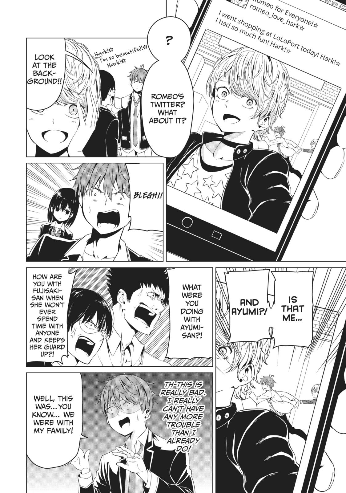 Will It Be the World or Her? Chapter 4 page 12 - 