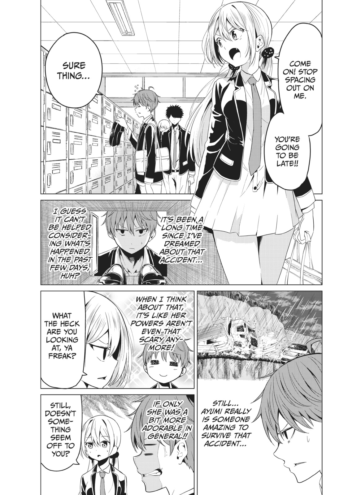 Will It Be the World or Her? Chapter 4 page 3 - 