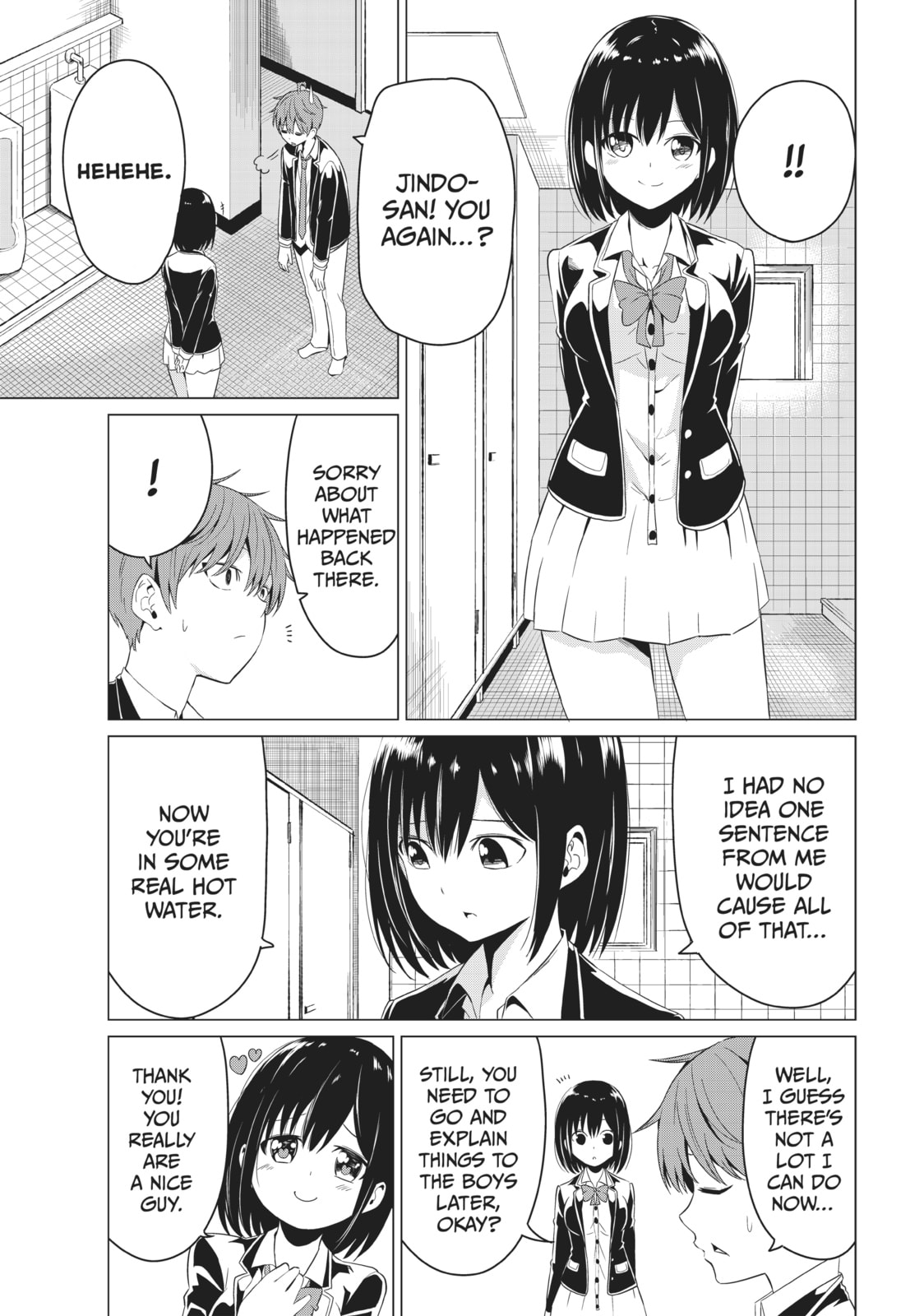 Will It Be the World or Her? Chapter 4 page 21 - 