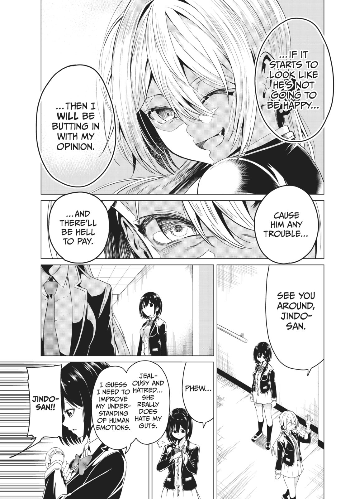 Will It Be the World or Her? Chapter 4 page 32 - 