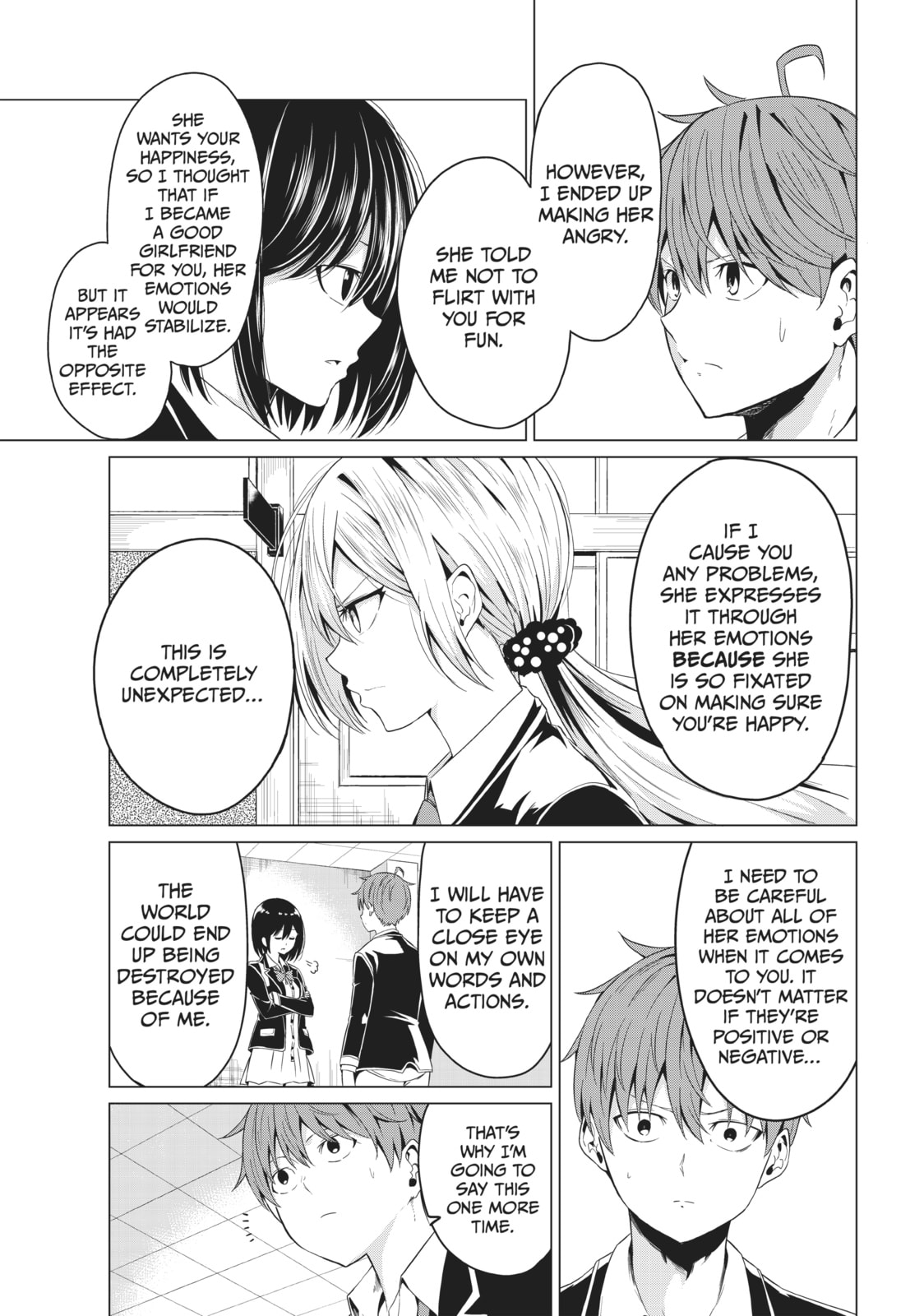 Will It Be the World or Her? Chapter 4 page 34 - 