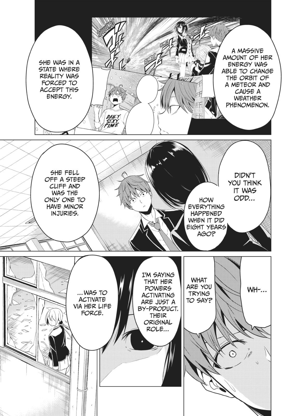 Will It Be the World or Her? Chapter 4 page 38 - 