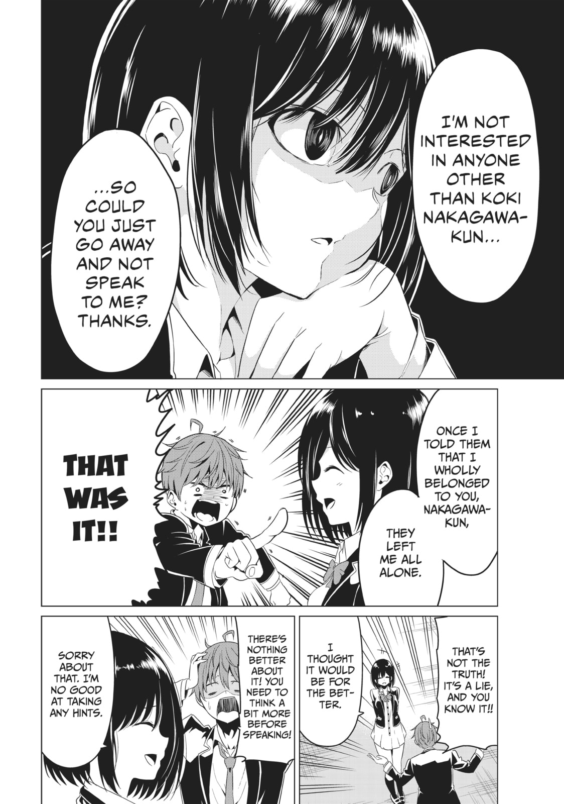 Will It Be the World or Her? Chapter 4 page 10 - 