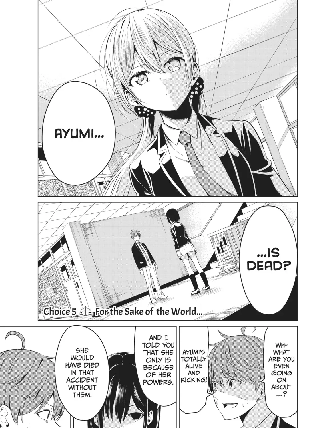 Will It Be the World or Her? Chapter 5.1 page 1 - 