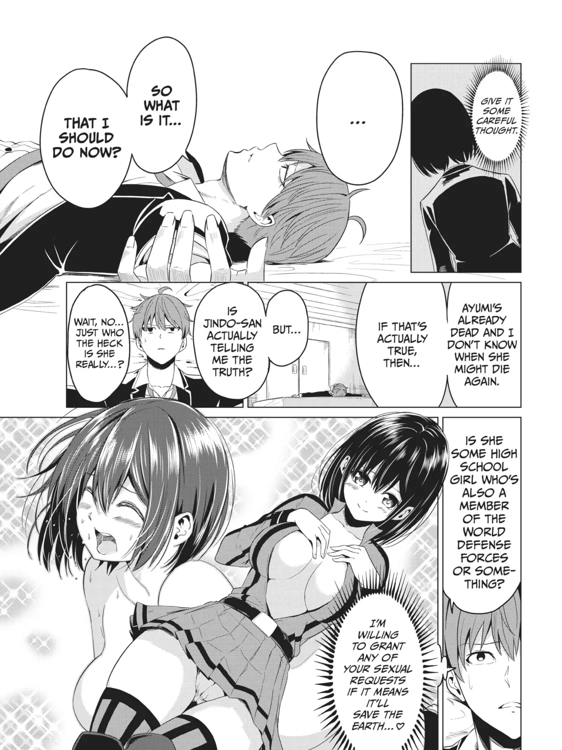 Will It Be the World or Her? Chapter 5.1 page 41 - 