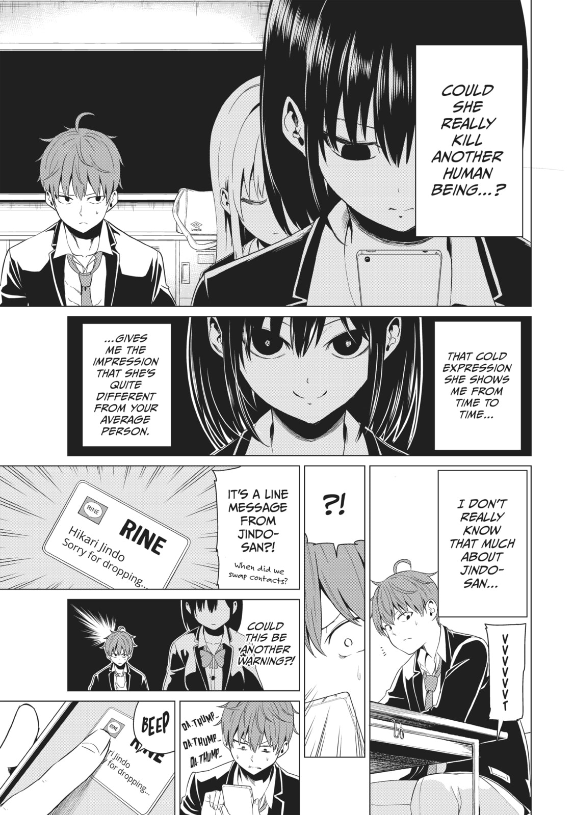 Will It Be the World or Her? Chapter 5 page 13 - 