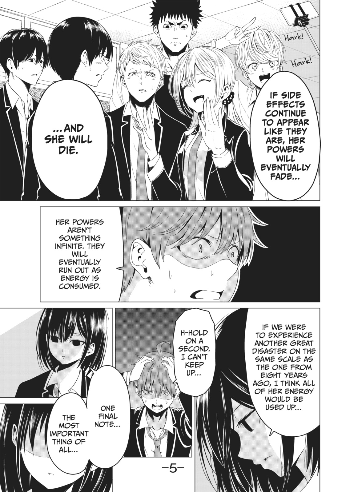 Will It Be the World or Her? Chapter 5 page 3 - 