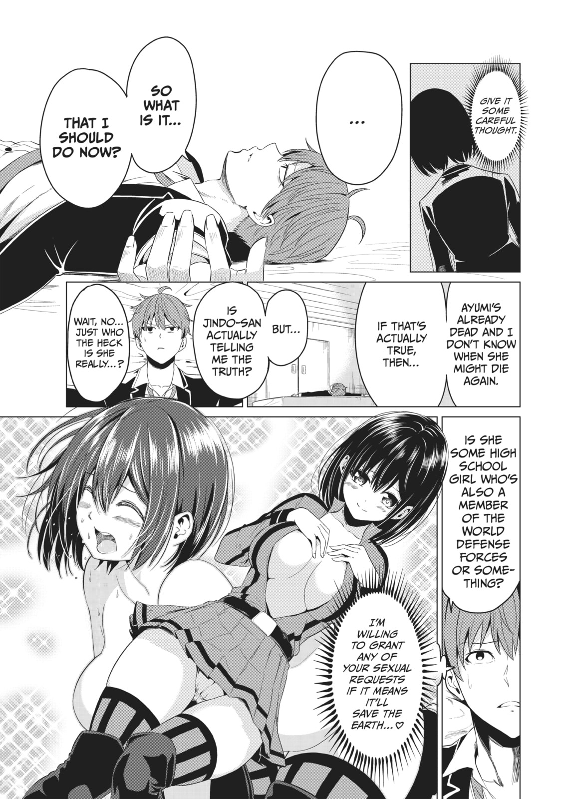 Will It Be the World or Her? Chapter 5 page 21 - 