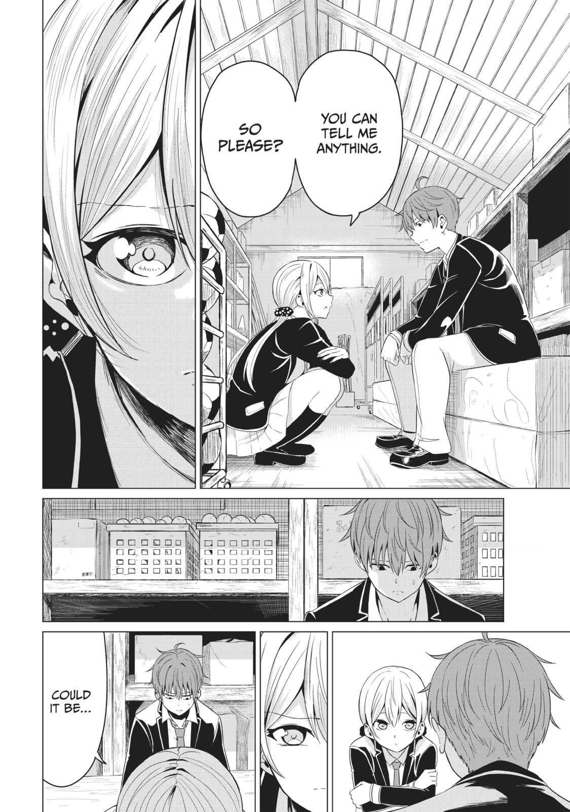 Will It Be the World or Her? Chapter 5 page 28 - 
