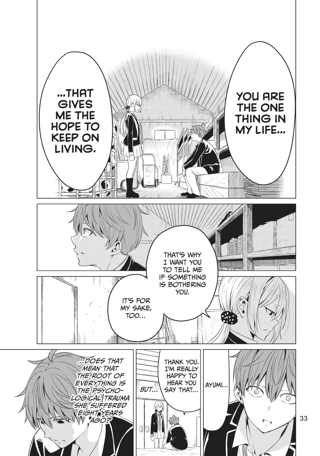 Will It Be the World or Her? Chapter 5 page 31 - 