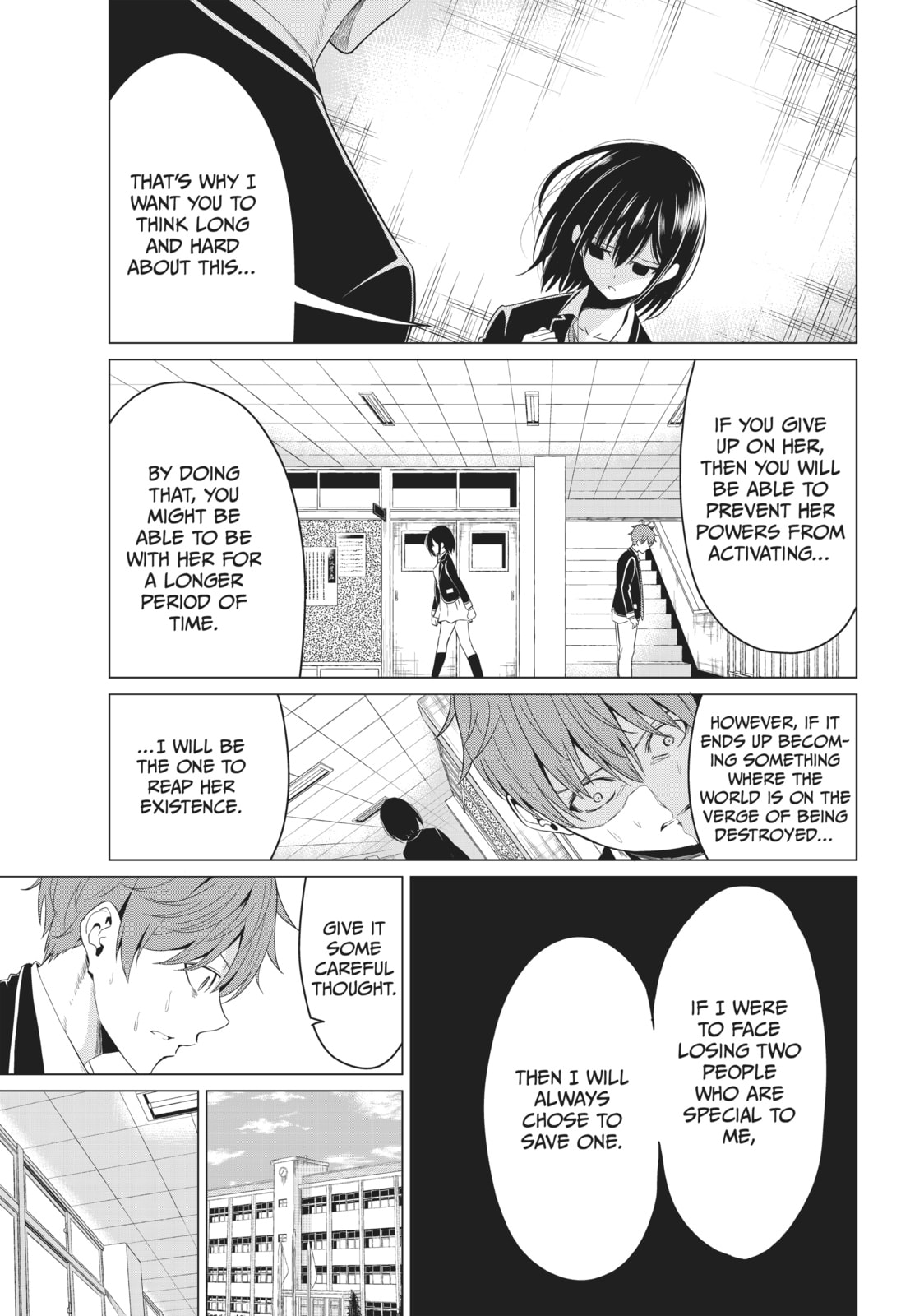 Will It Be the World or Her? Chapter 5 page 5 - 