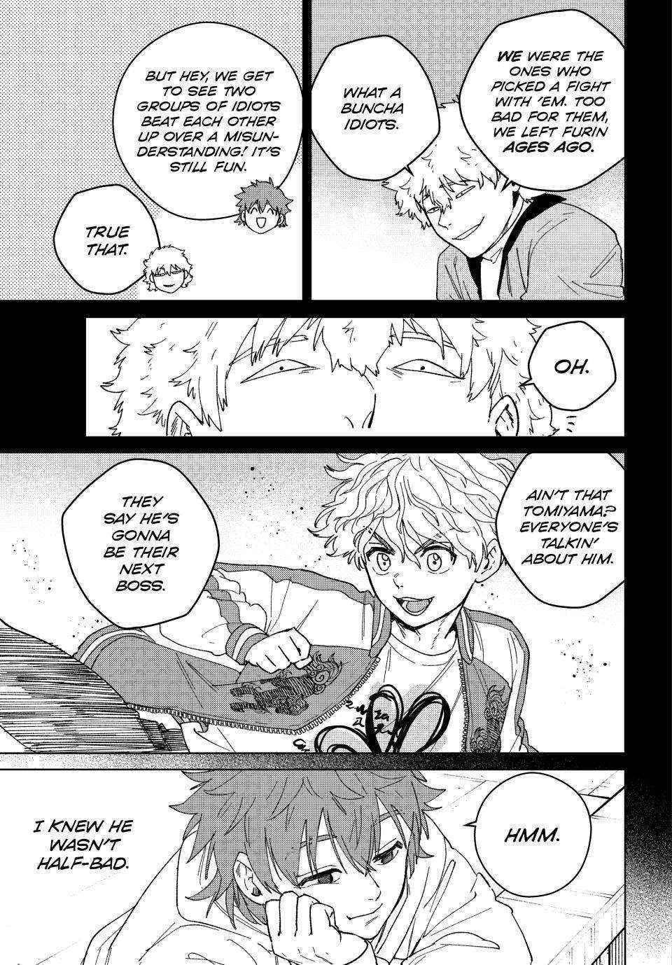 Wind Breaker (Japan) Chapter 136 page 4 - 