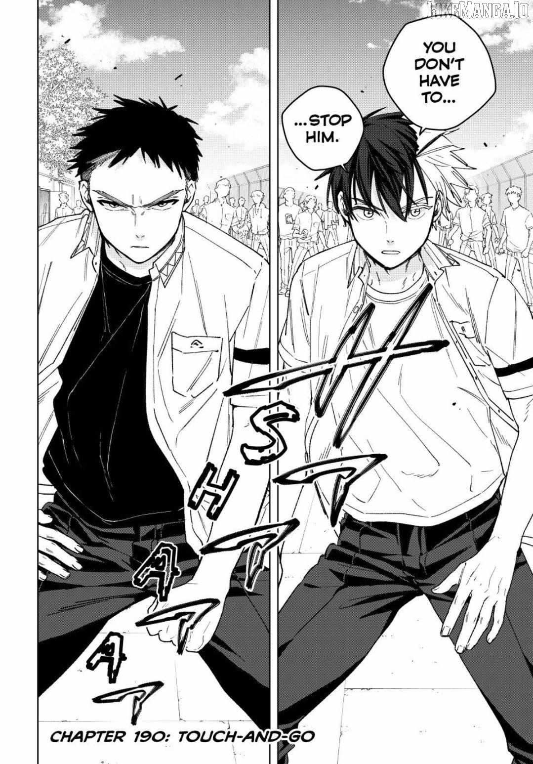 Wind Breaker (Japan) Chapter 190 page 3 - 