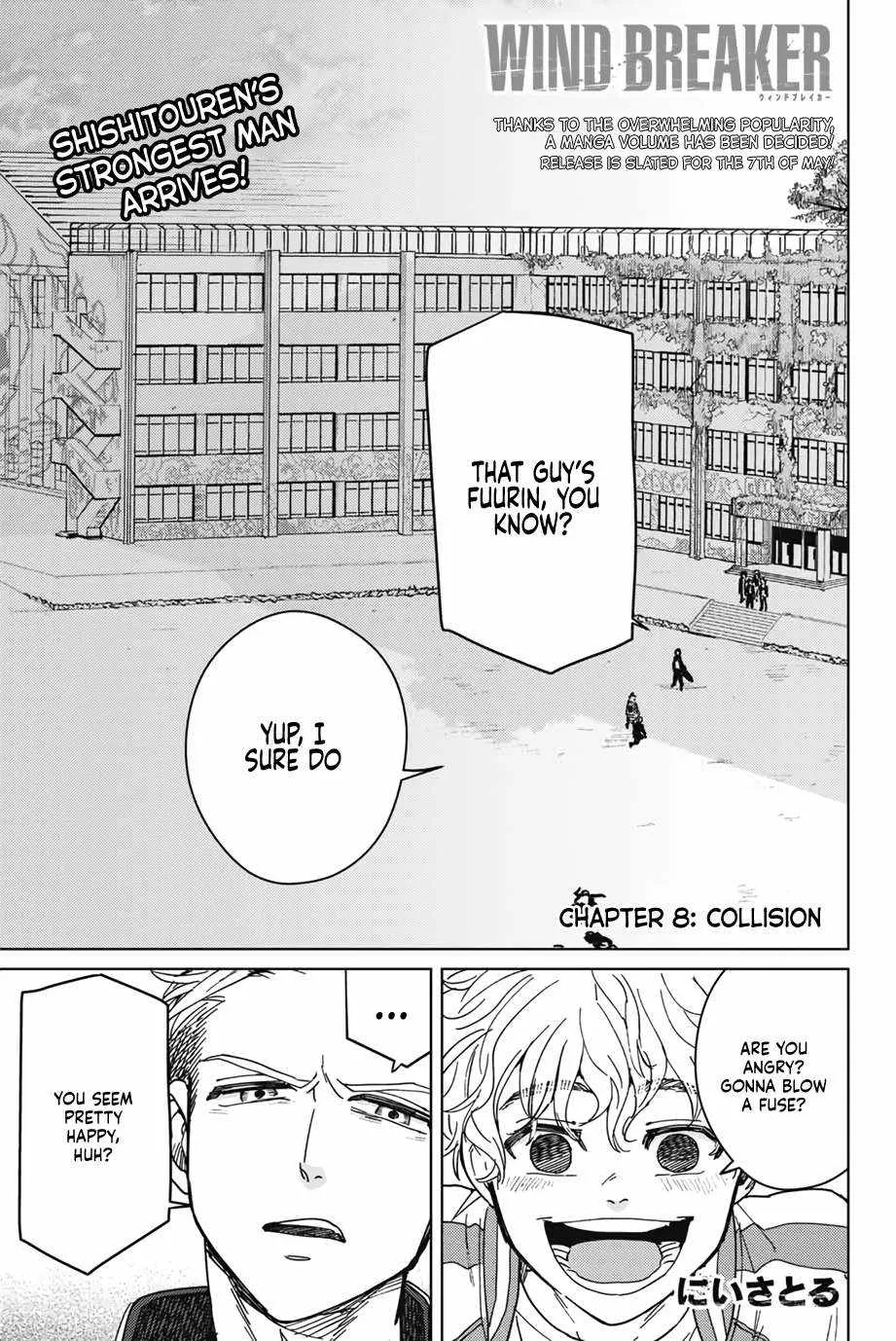 Wind Breaker (Japan) Chapter 8 page 1 - 