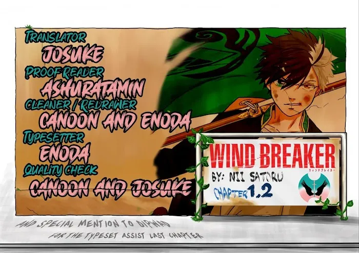 Wind Breaker (NII Satoru) Chapter 1.2 page 36 - 