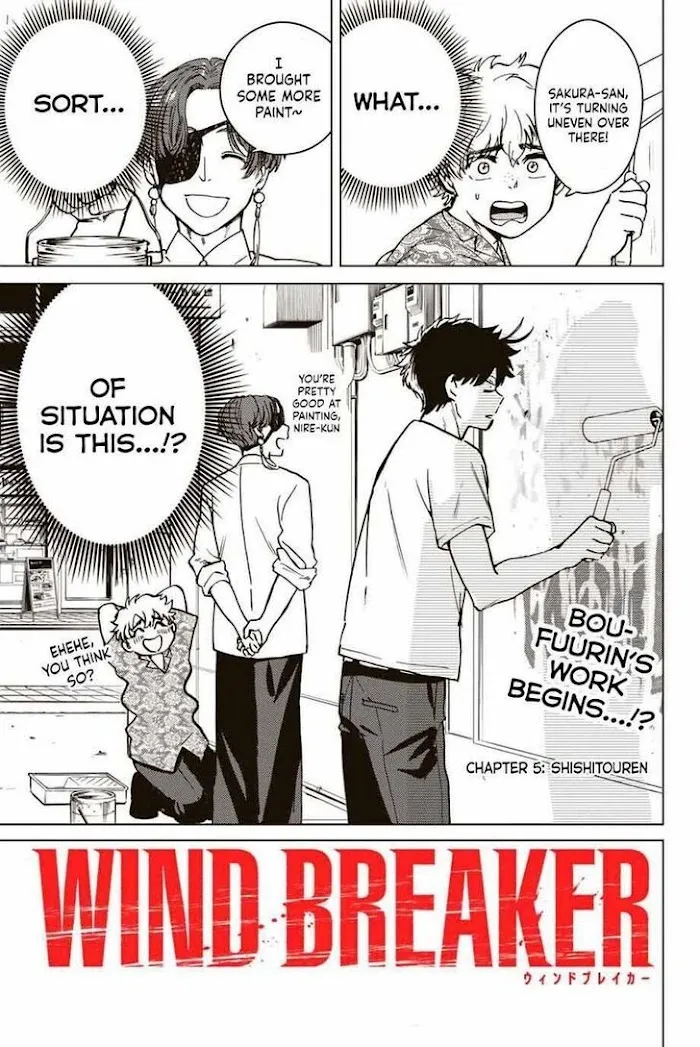 Wind Breaker (NII Satoru) Chapter 5 page 1 - 