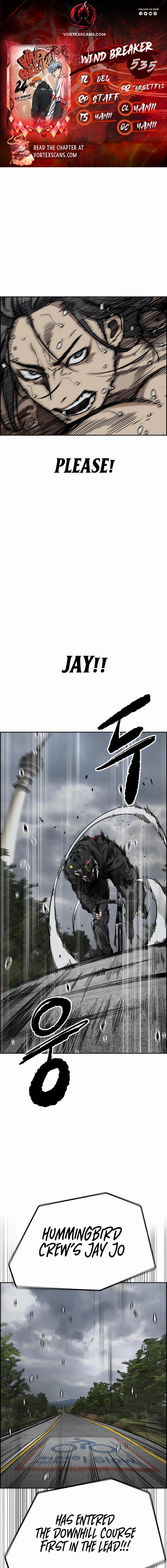Wind Breaker (NII Satoru) Chapter 535 page 1 - 