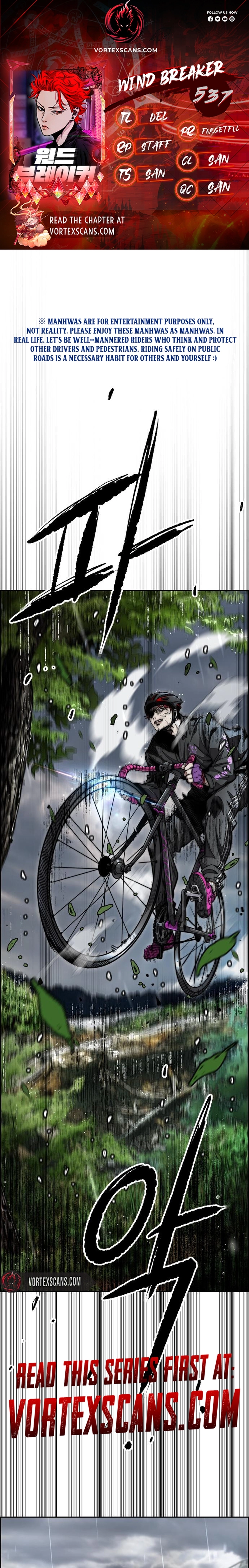 Wind Breaker (NII Satoru) Chapter 537 page 1 - 
