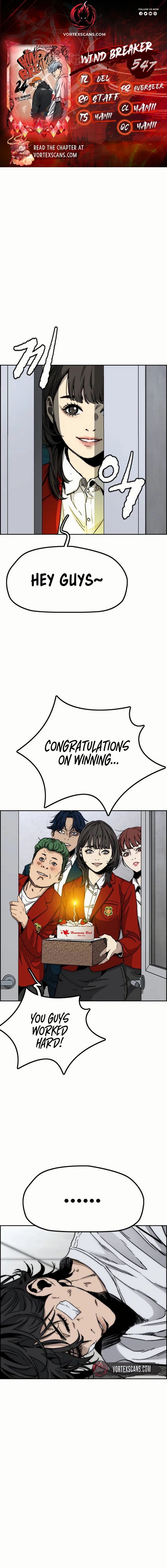 Wind Breaker (NII Satoru) Chapter 547 page 1 - 