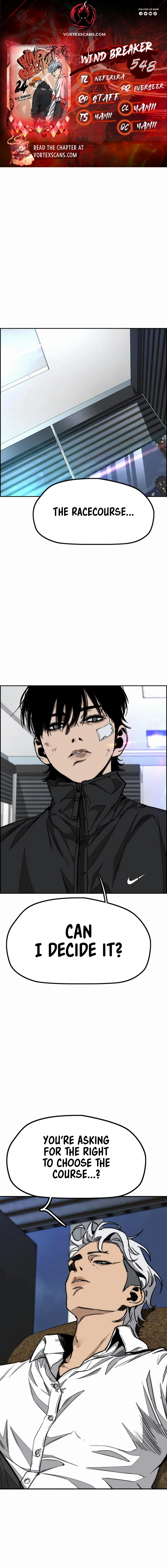 Wind Breaker (NII Satoru) Chapter 548 page 1 - 