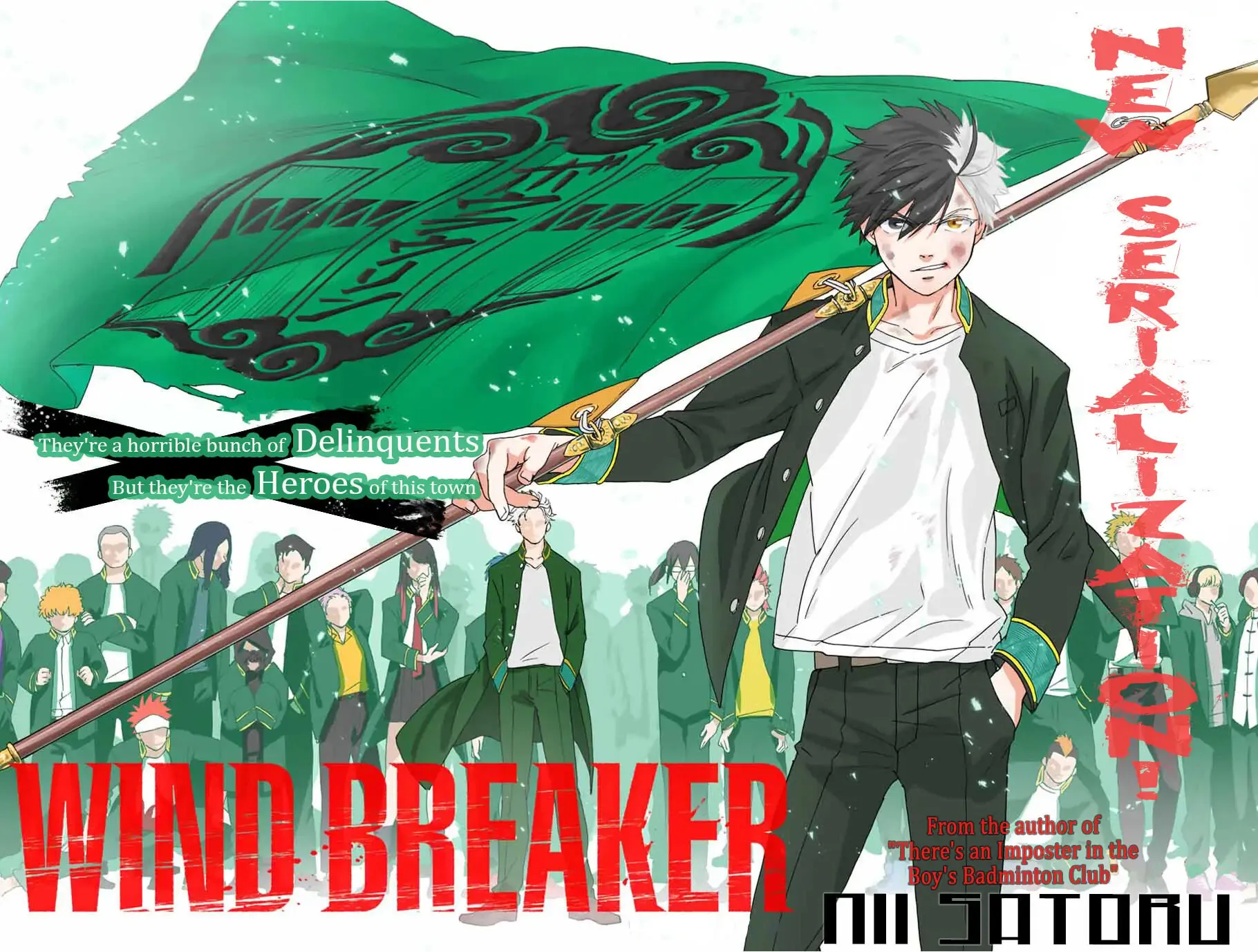 Wind Breaker Chapter 1.1 page 2 - 