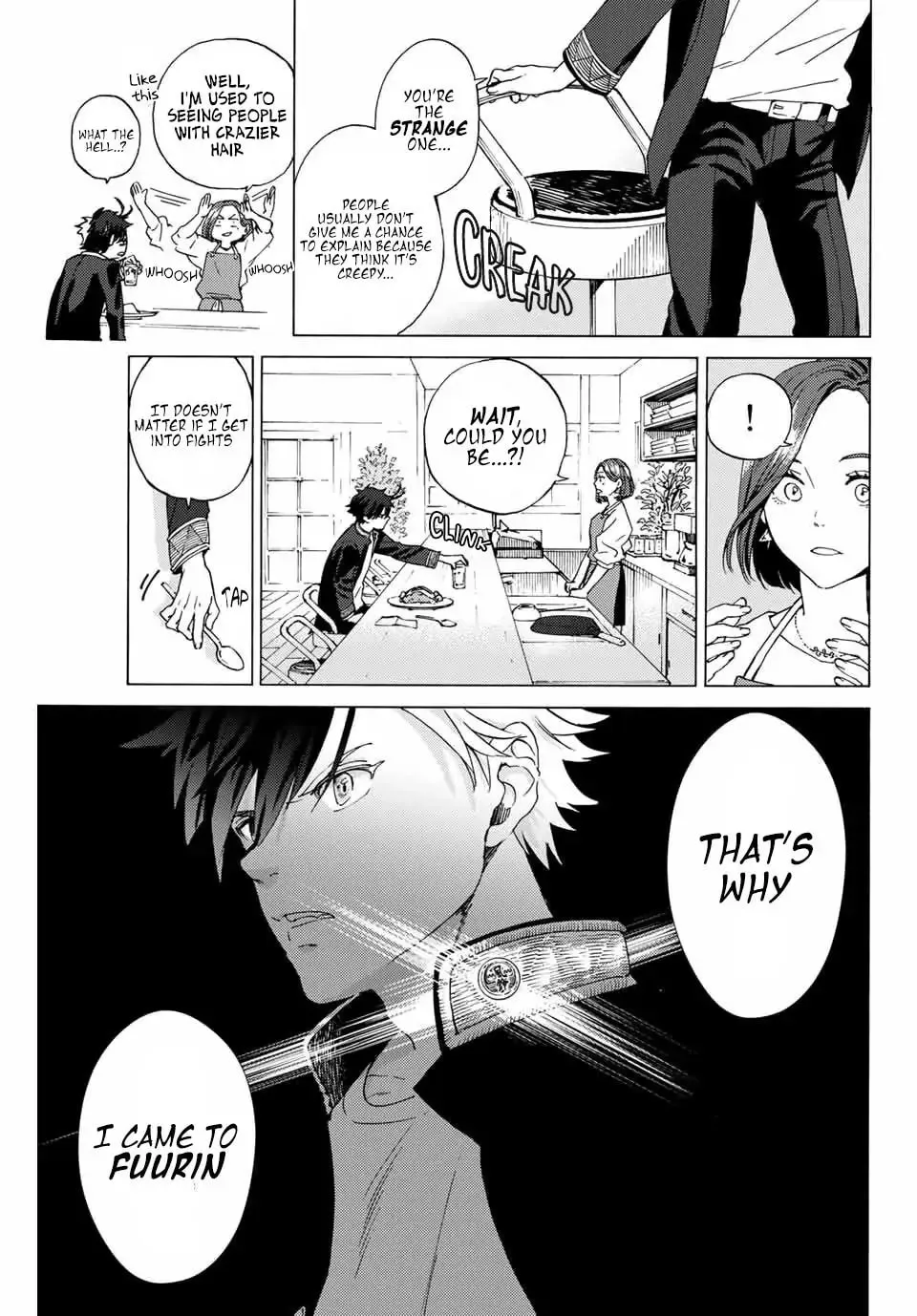 Wind Breaker Chapter 1.1 page 12 - 