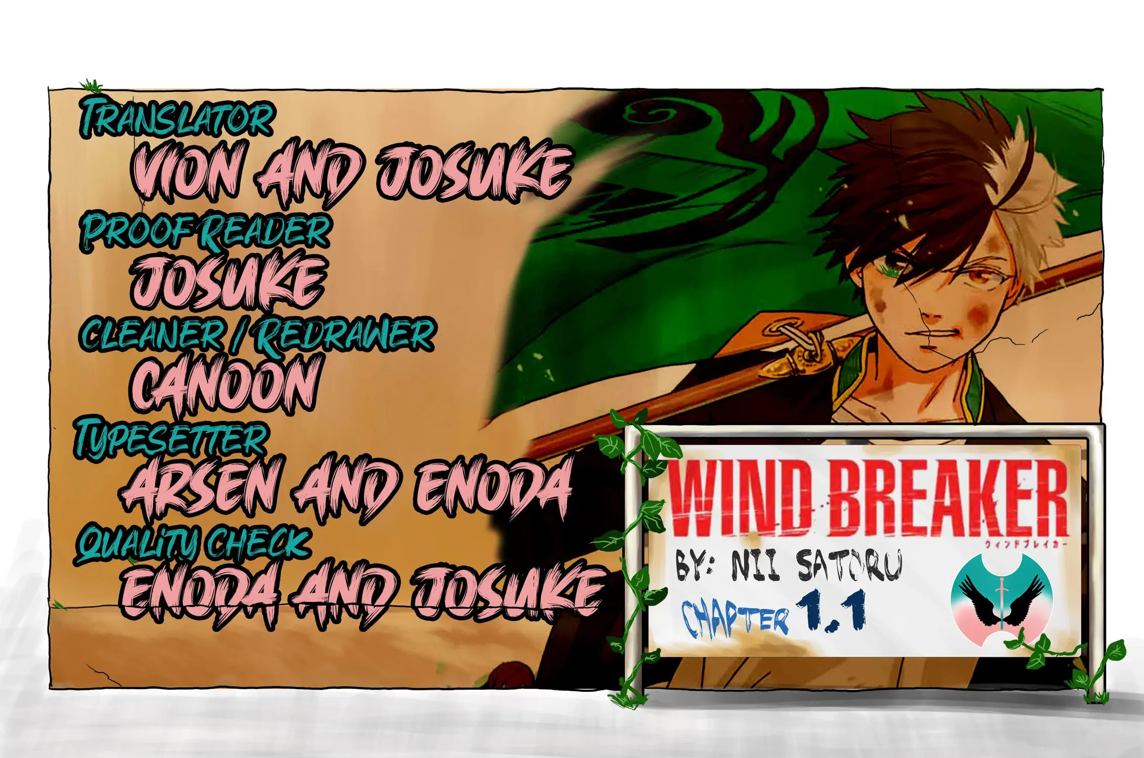 Wind Breaker Chapter 1.1 page 26 - 