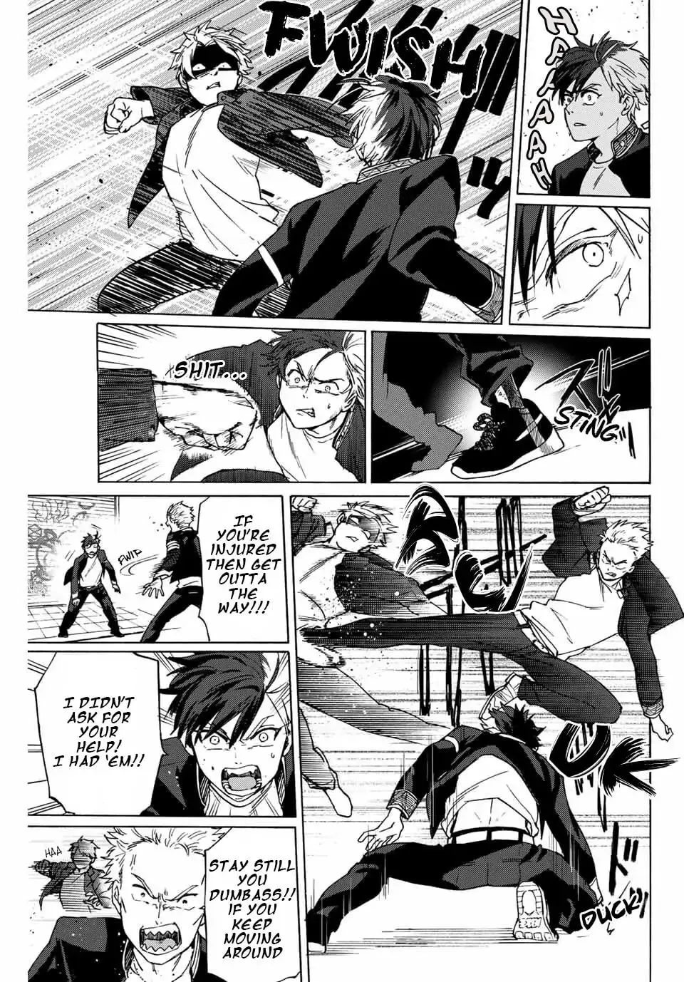 Wind Breaker Chapter 1.2 page 17 - 