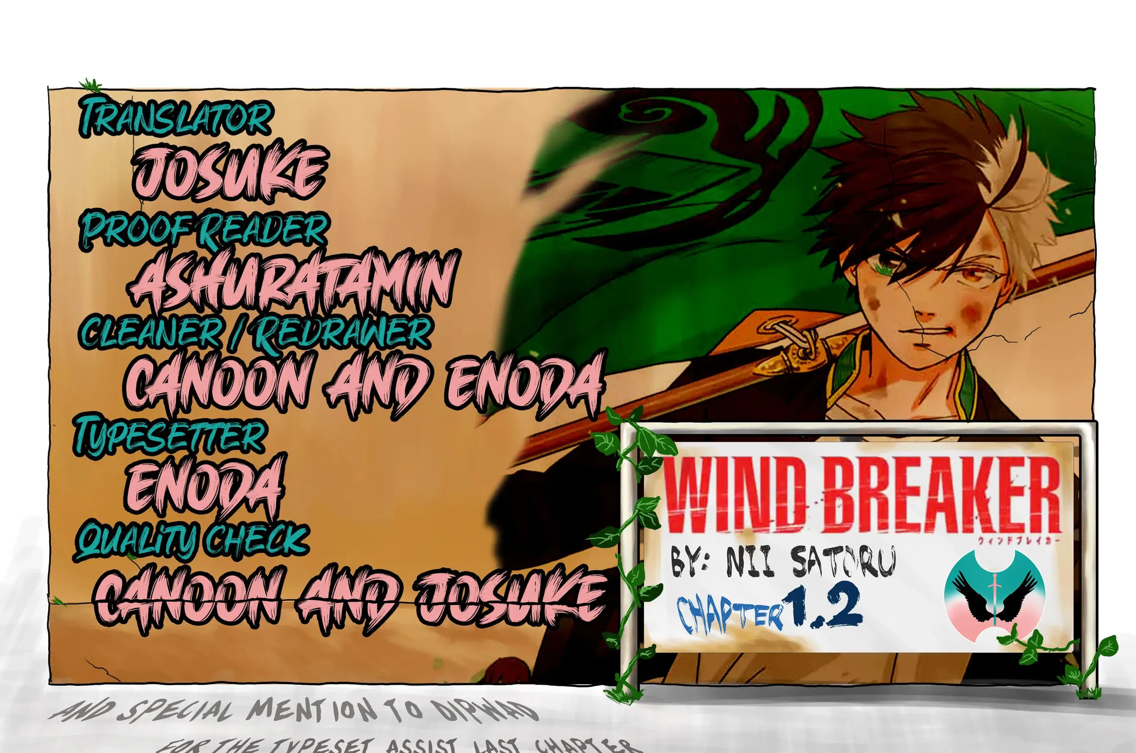 Wind Breaker Chapter 1.2 page 36 - 