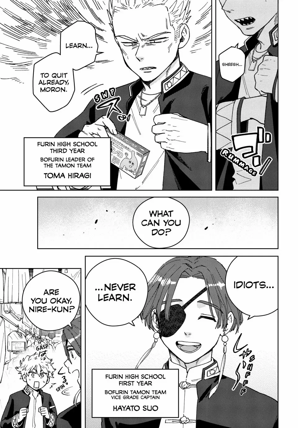Wind Breaker Chapter 139.5 page 8 - 