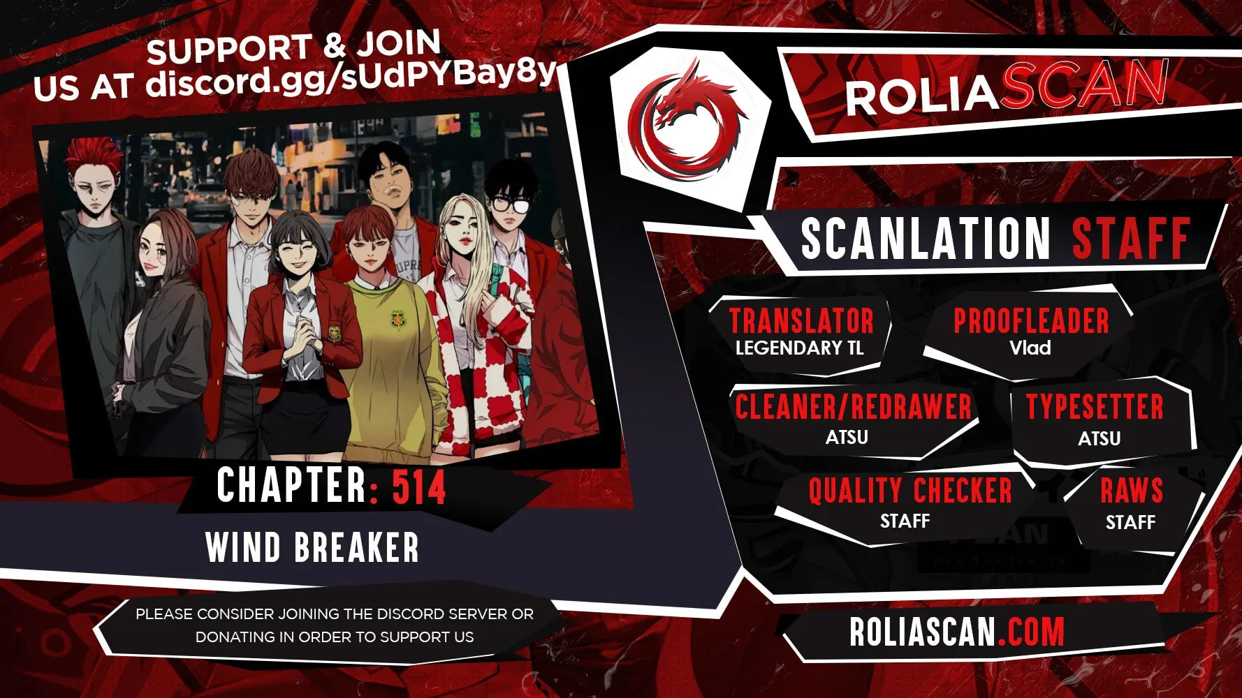 Wind Breaker Chapter 514 page 2 - 
