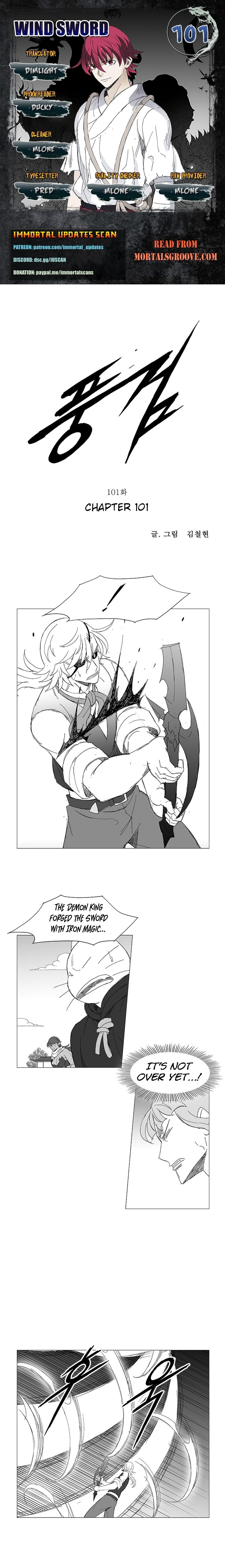 Wind Sword Chapter 101 page 1 - 