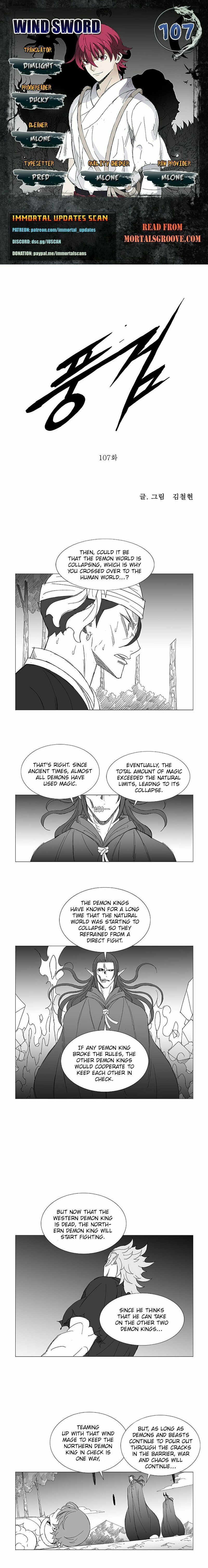 Wind Sword Chapter 107 page 1 - 