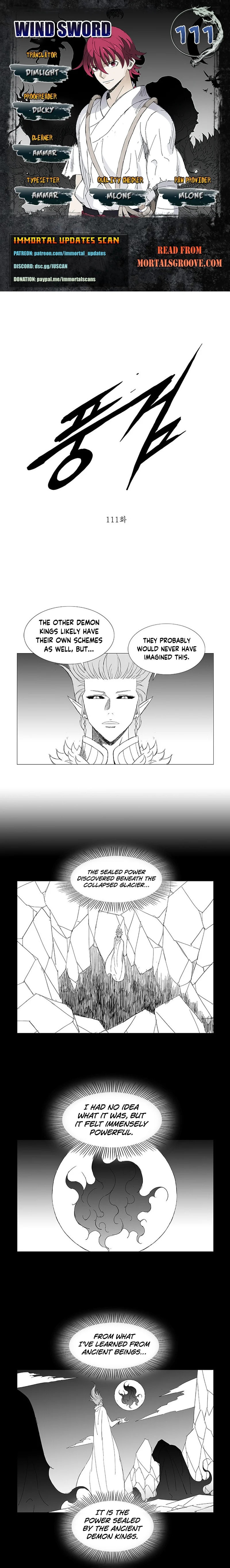 Wind Sword Chapter 111 page 1 - 