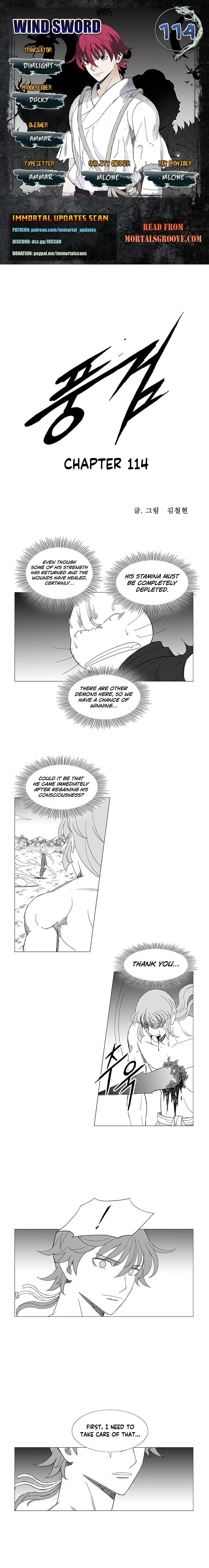 Wind Sword Chapter 114 page 1 - 