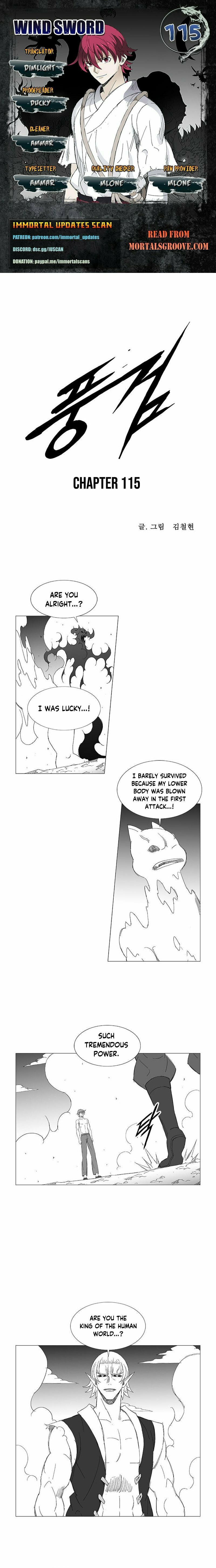 Wind Sword Chapter 115 page 1 - 