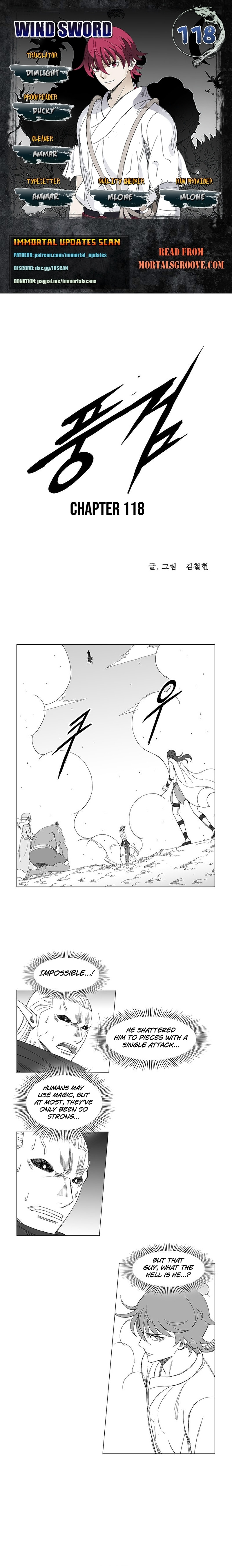 Wind Sword Chapter 118 page 1 - 