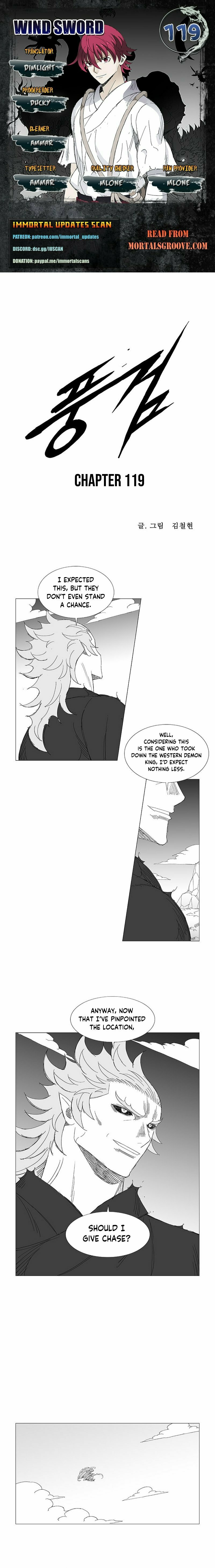 Wind Sword Chapter 119 page 1 - 