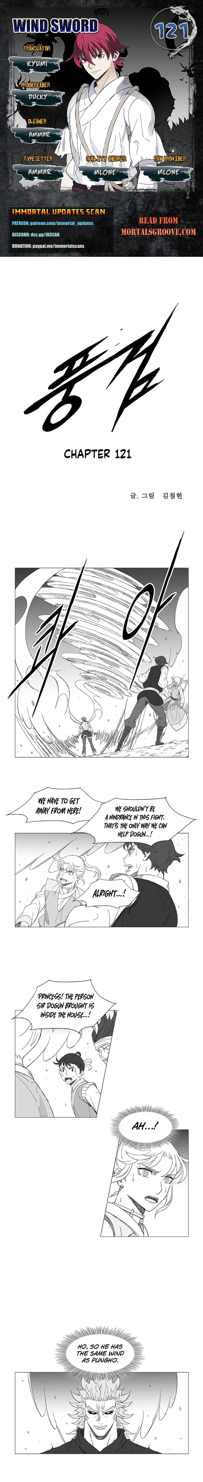 Wind Sword Chapter 121 page 1 - 