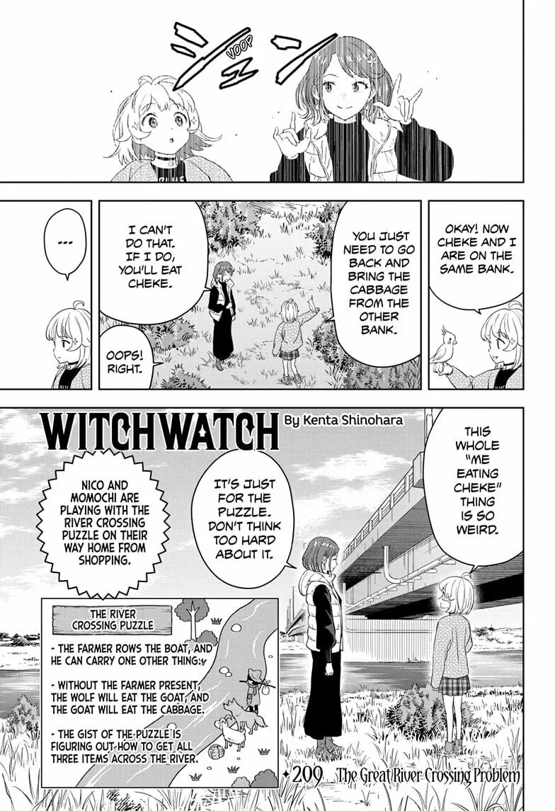 WITCH WATCH Chapter 209 page 1 - 