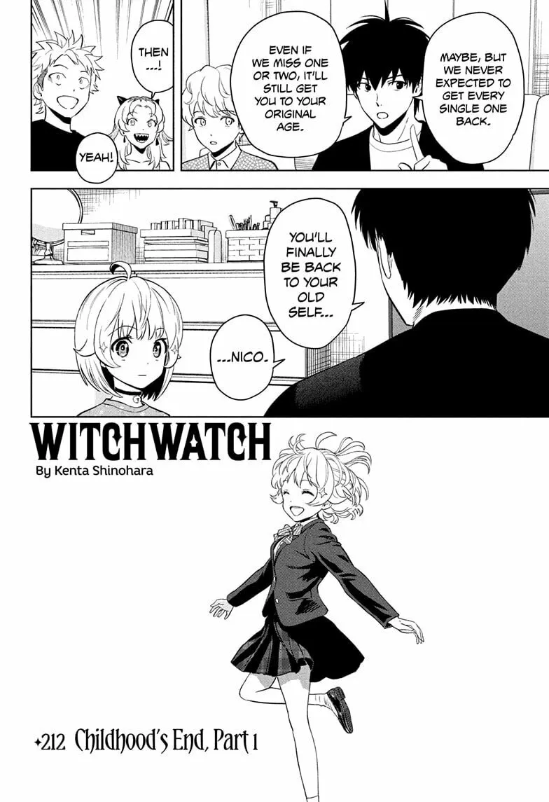 WITCH WATCH Chapter 212 page 2 - 