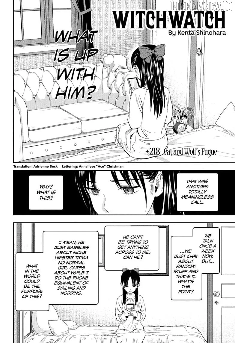 WITCH WATCH Chapter 218 page 3 - 