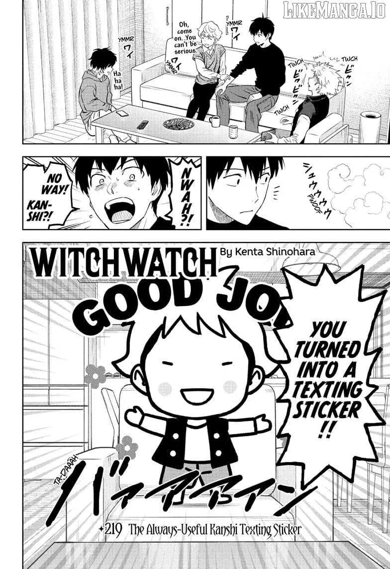 WITCH WATCH Chapter 219 page 2 - 